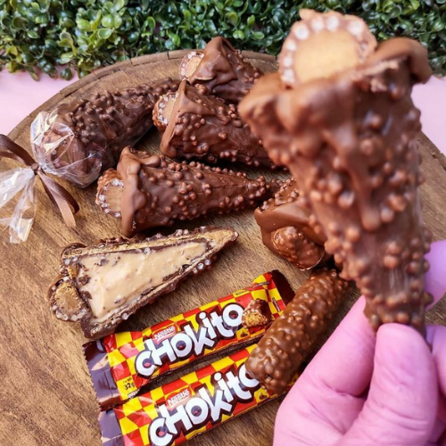 Cone Trufado de Chokito Caseiro em 30 Minutos com Nestlé
