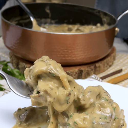 Carne com Creme de Batata, Queijo e Bacon em 40 Minutos com Nestlé