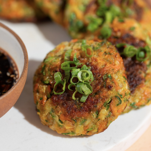 Bolinhos de Abobrinha, Cenoura e Batata em Apenas 50 Minutos