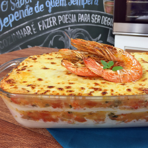 Lasanha de Camarão Cremosa em 40 Minutos – Receita Irresistível com Queijo Catupiry
