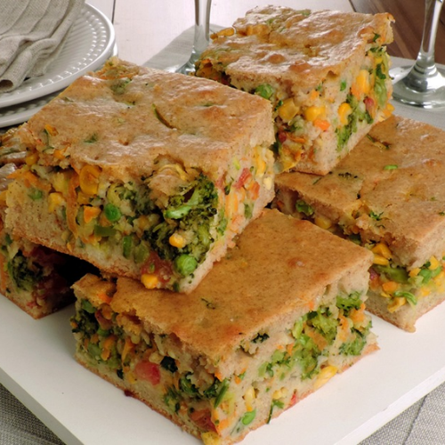 Torta de Legumes Caseira em 50 Minutos com Nestlé