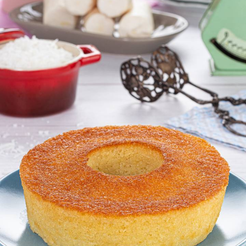 Bolo de Aipim Cremoso em 50 Minutos com Nestlé