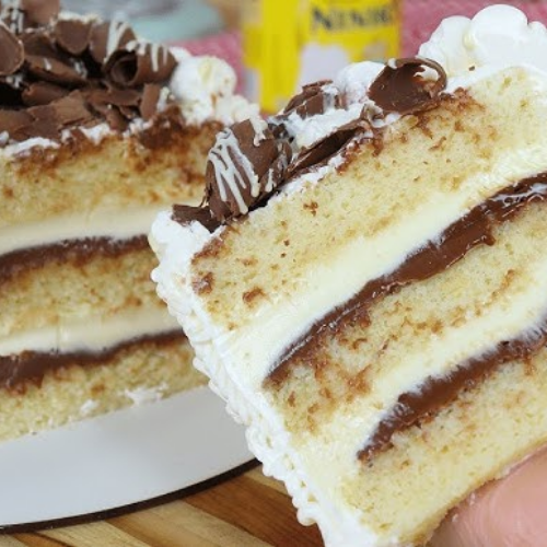 Bolo de Leite Ninho Trufado em 1 Hora com Nestlé