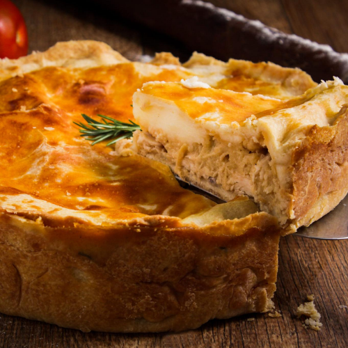 Torta de Frango Cremosa em 40 Minutos com Nestlé