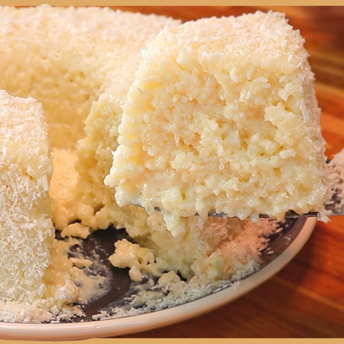 Bolo de Tapioca com Coco Ralado Cremoso em 45 Minutos com Nestlé