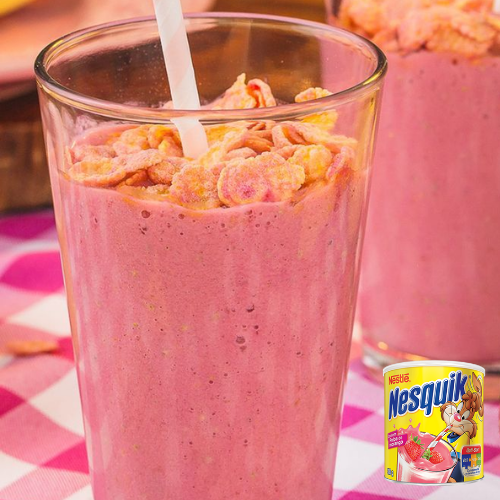 Milkshake de Nesquik Cremoso em 5 Minutos com Nestlé